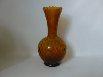 Mooie vintage glazen vaas