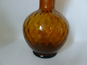 Mooie vintage glazen vaas