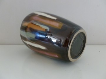 Vintage W-Germany vaas met gouden randjes, 611/20cm