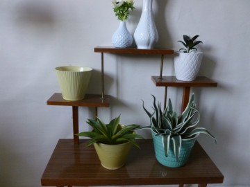 Super hip vintage plantentafeltje.