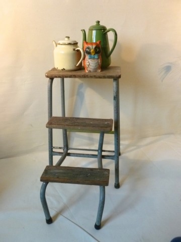 Doorleefd trapkrukje